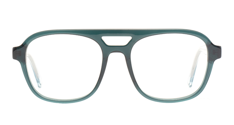 EJ-28024 板材雙槓方框眼鏡