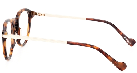 EJ-22103 板材波士頓框眼鏡，鏡框採用時尚的鑰匙孔式鼻橋，緩解配戴時鼻樑的壓力